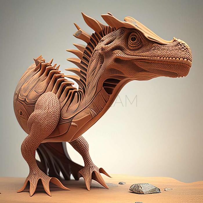 3D model Mixosaurus (STL)